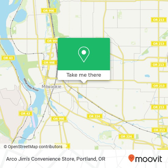 Arco Jim's Convenience Store map