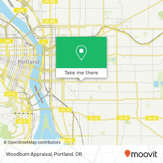 Woodburn Appraisal map