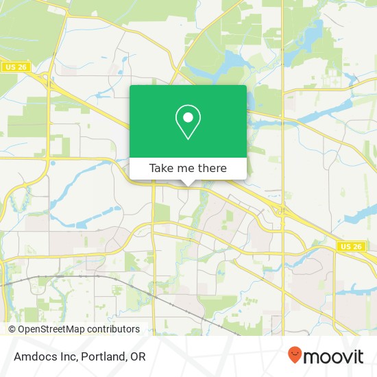 Amdocs Inc map