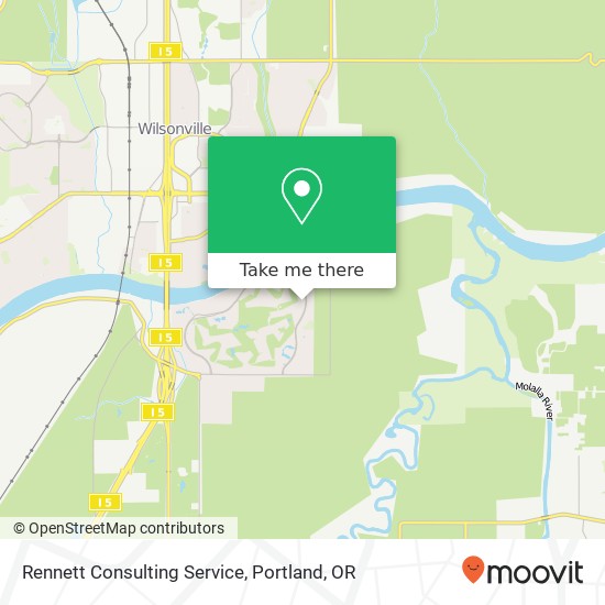 Rennett Consulting Service map