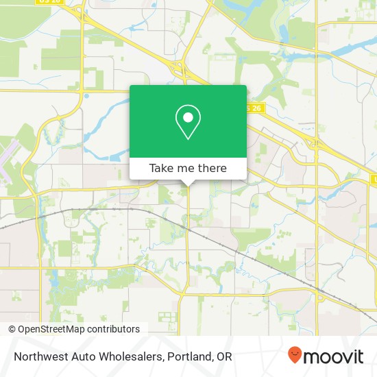 Northwest Auto Wholesalers map
