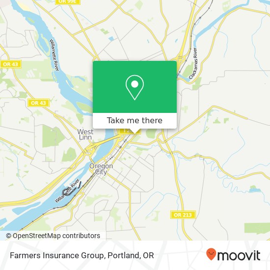 Farmers Insurance Group map