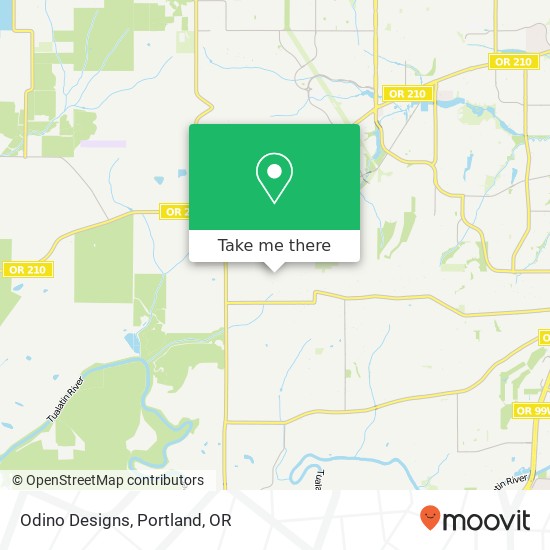 Odino Designs map