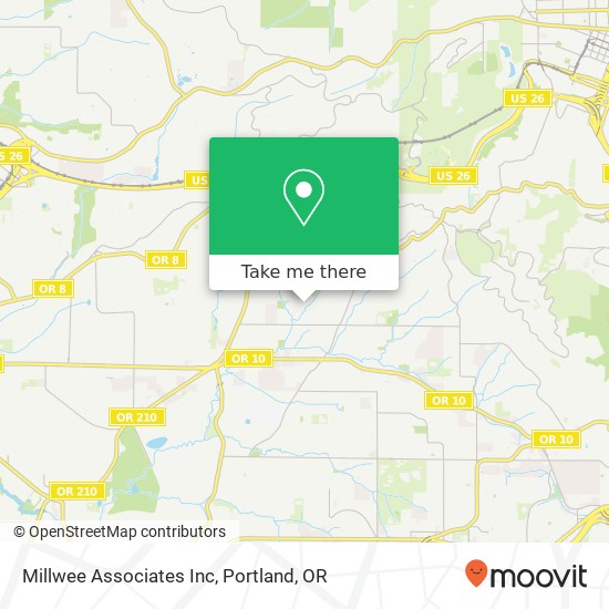 Millwee Associates Inc map