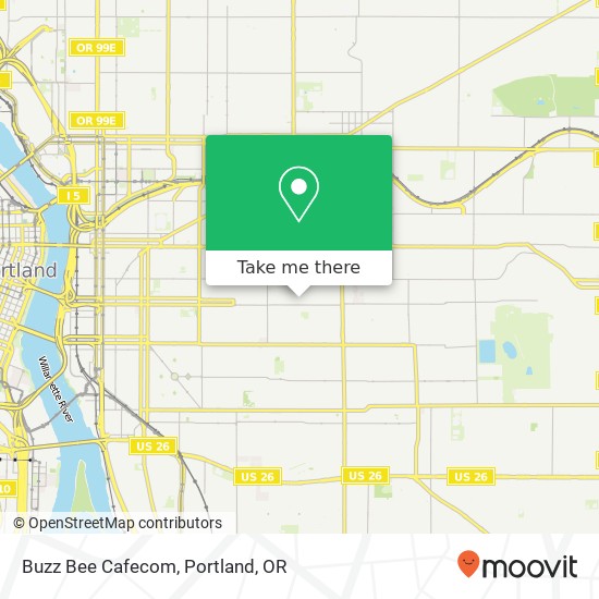 Mapa de Buzz Bee Cafecom