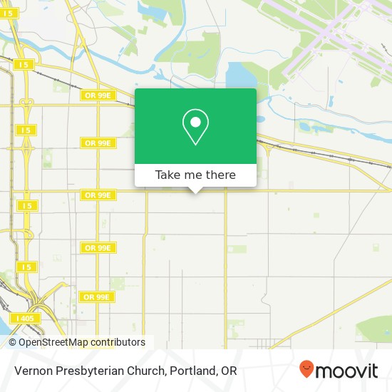 Mapa de Vernon Presbyterian Church