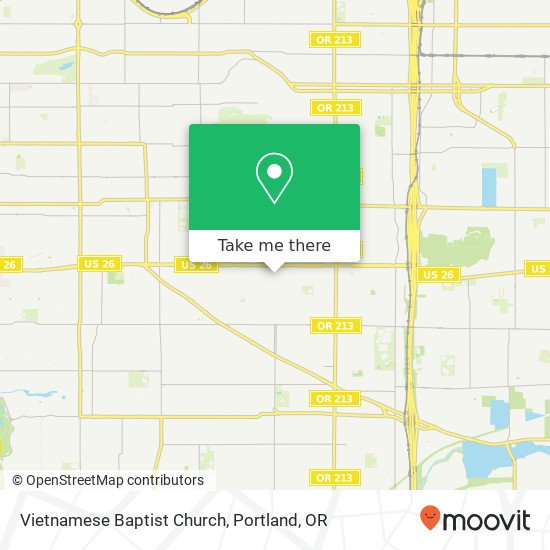 Vietnamese Baptist Church map