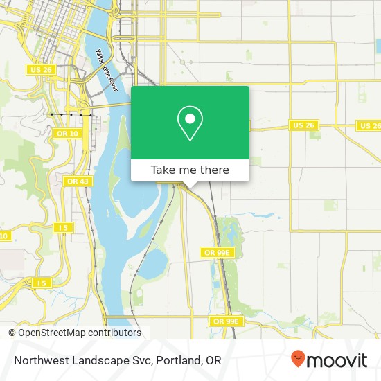 Northwest Landscape Svc map