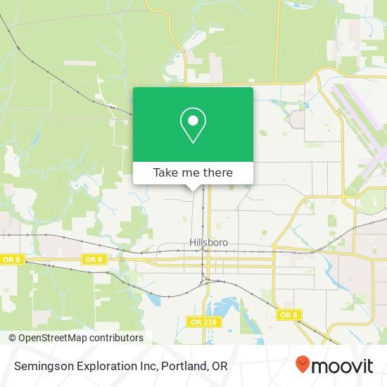 Semingson Exploration Inc map