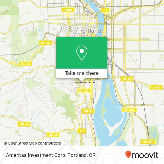 Ameritas Investment Corp map