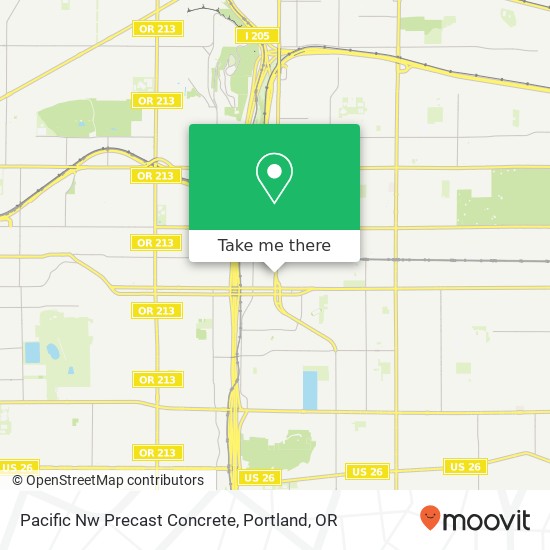 Mapa de Pacific Nw Precast Concrete