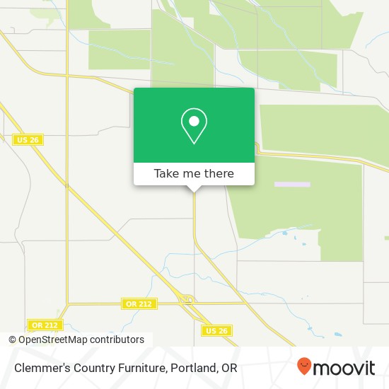 Mapa de Clemmer's Country Furniture