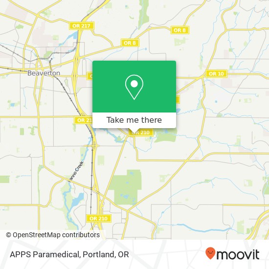 APPS Paramedical map