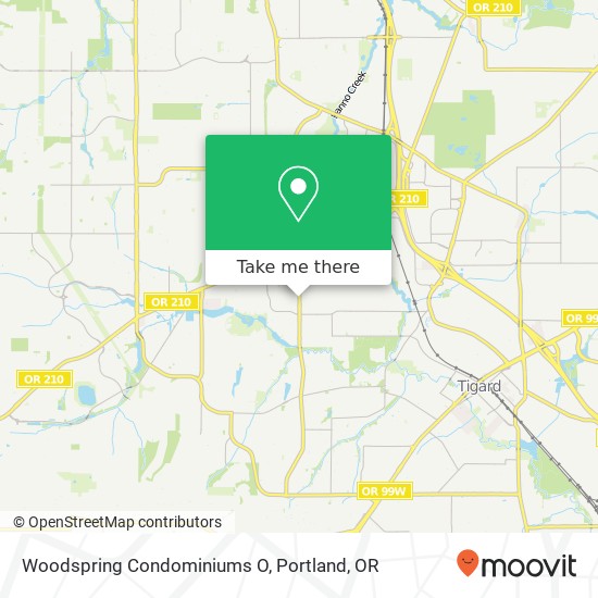 Woodspring Condominiums O map