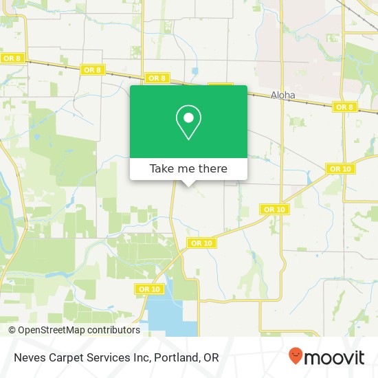 Neves Carpet Services Inc map