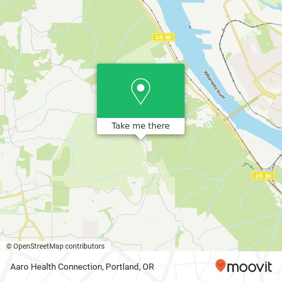 Aaro Health Connection map