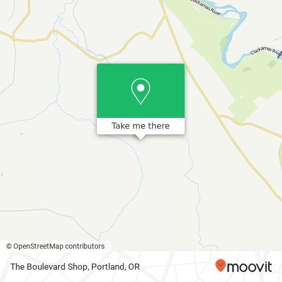 The Boulevard Shop map