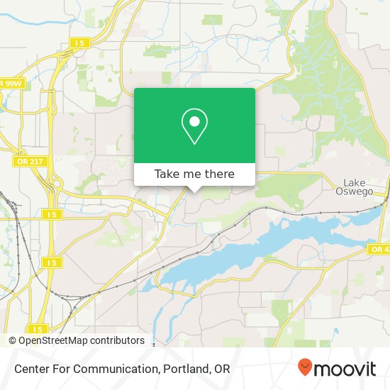 Center For Communication map