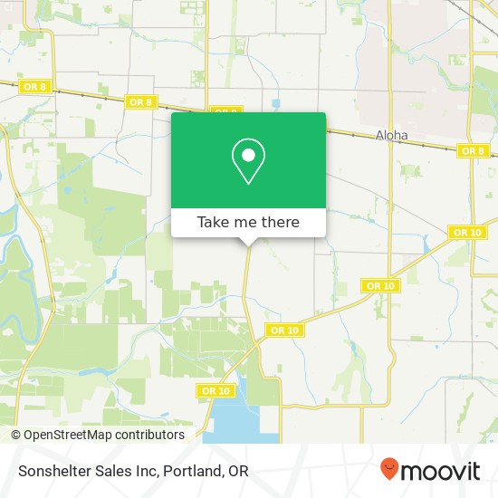 Mapa de Sonshelter Sales Inc