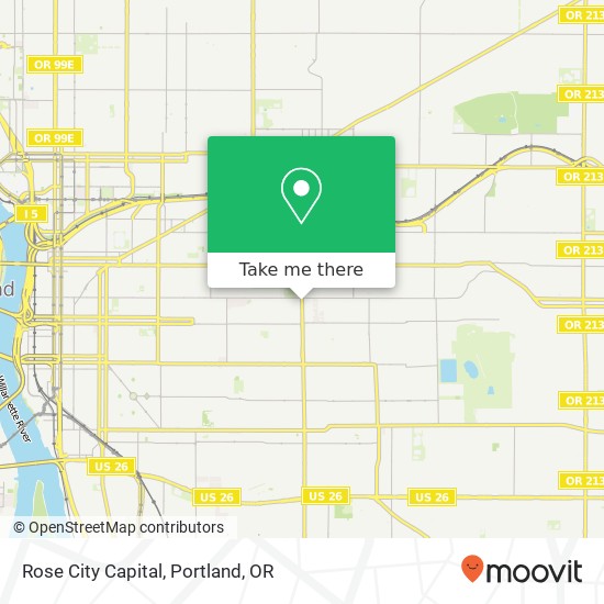 Mapa de Rose City Capital