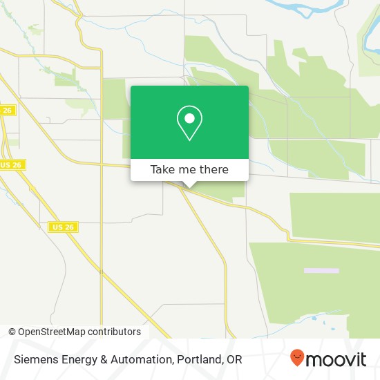 Mapa de Siemens Energy & Automation