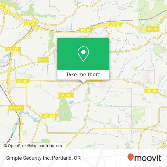 Simple Security Inc map