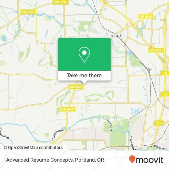 Advanced Resume Concepts map