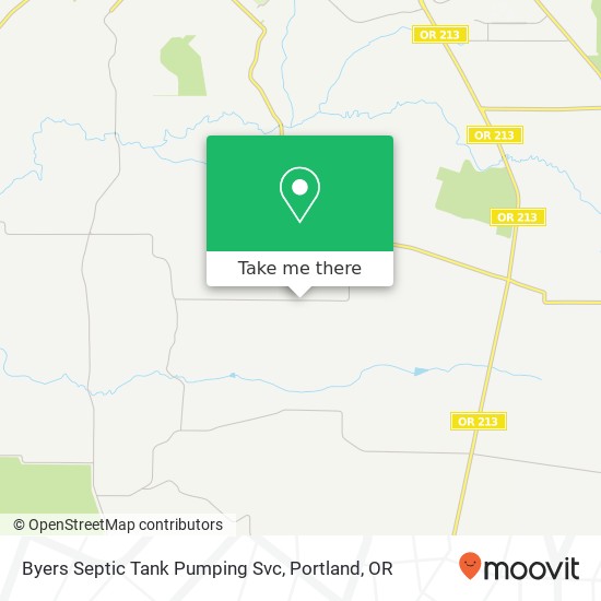 Mapa de Byers Septic Tank Pumping Svc