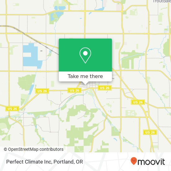 Perfect Climate Inc map