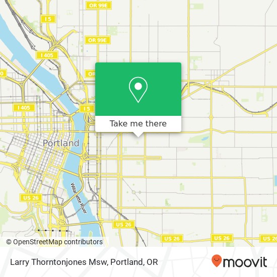 Mapa de Larry Thorntonjones Msw