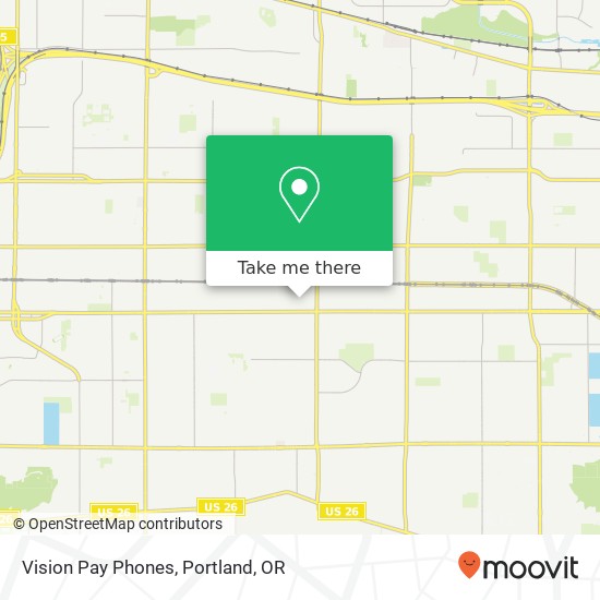 Mapa de Vision Pay Phones