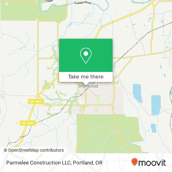 Parmelee Construction LLC map