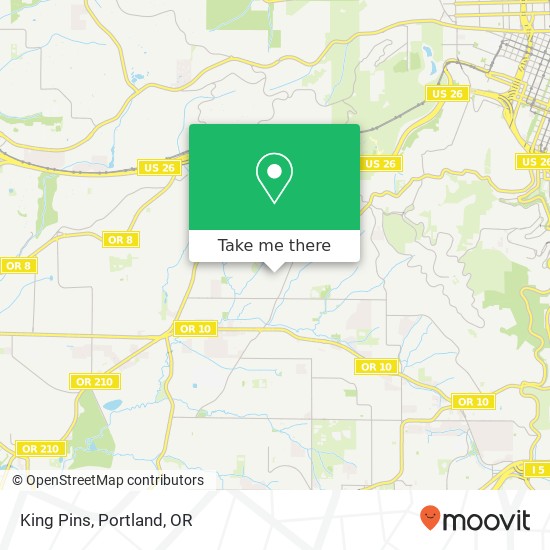 King Pins map