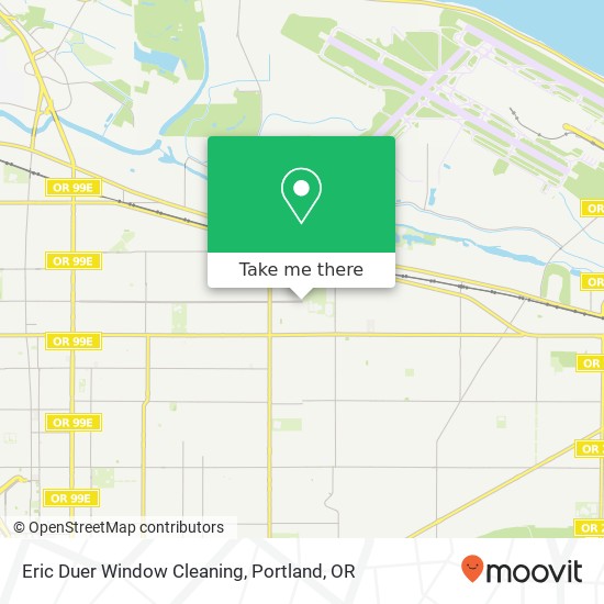 Eric Duer Window Cleaning map