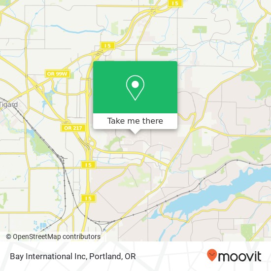 Bay International Inc map