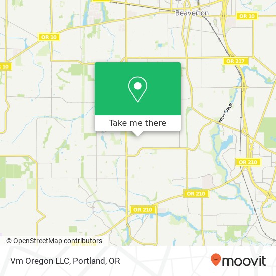 Vm Oregon LLC map