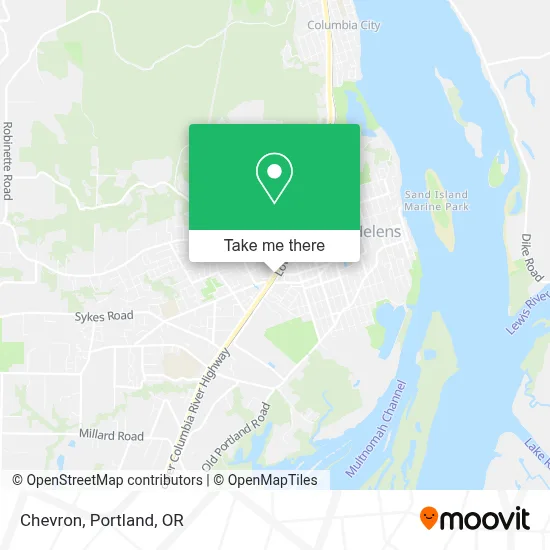 Chevron map