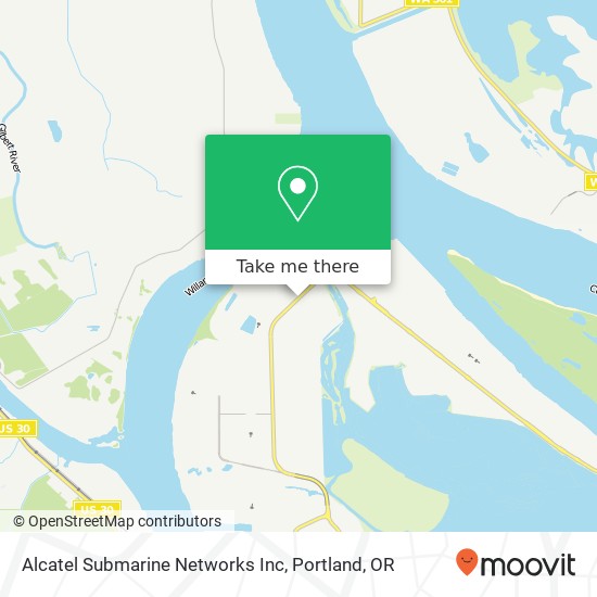 Alcatel Submarine Networks Inc map