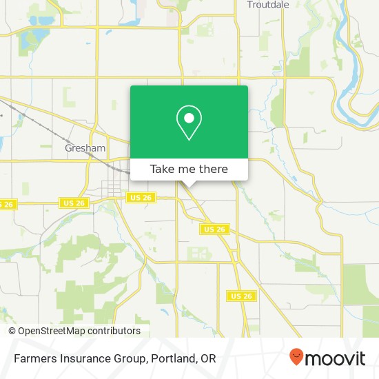 Mapa de Farmers Insurance Group