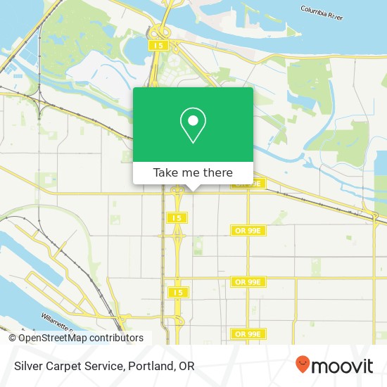 Silver Carpet Service map