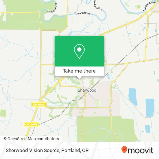 Sherwood Vision Source map