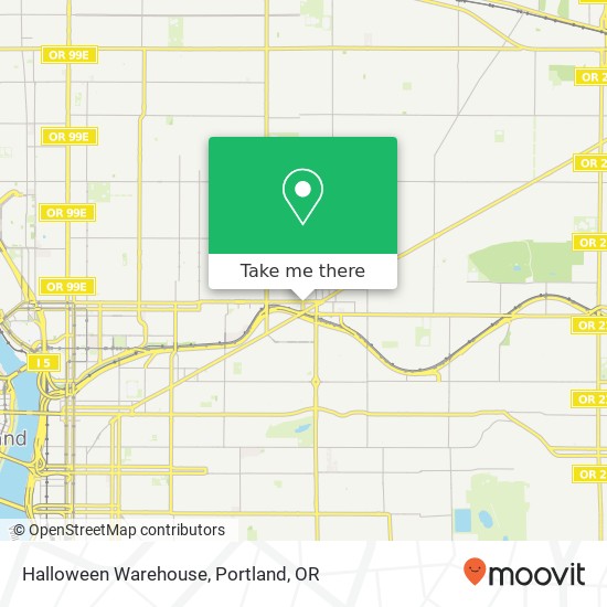 Halloween Warehouse map