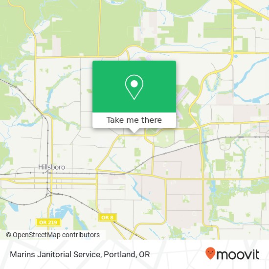 Marins Janitorial Service map