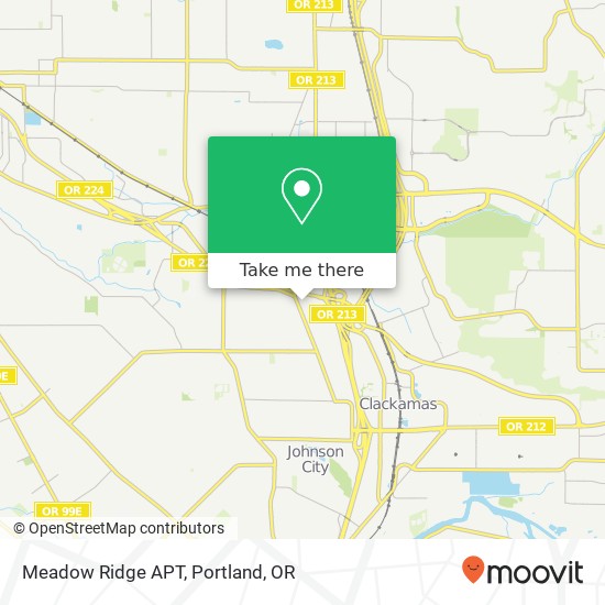 Mapa de Meadow Ridge APT