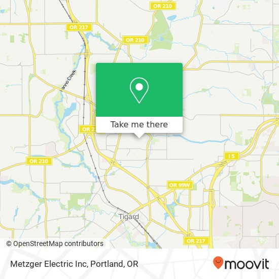 Mapa de Metzger Electric Inc