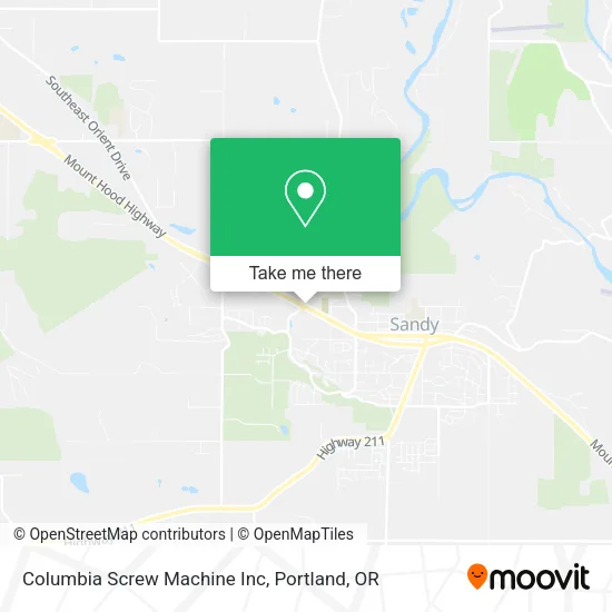 Columbia Screw Machine Inc map