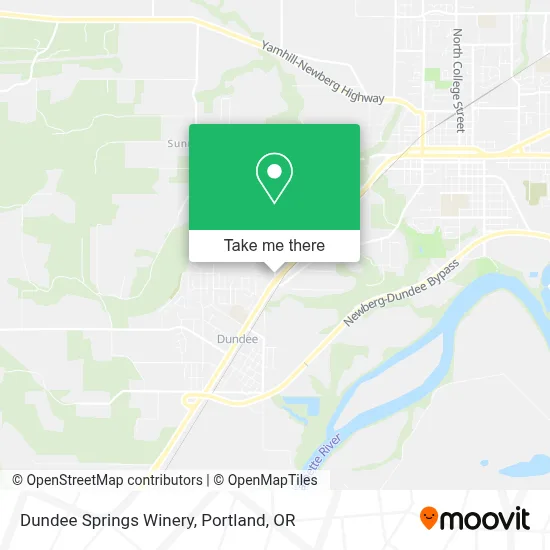 Dundee Springs Winery map