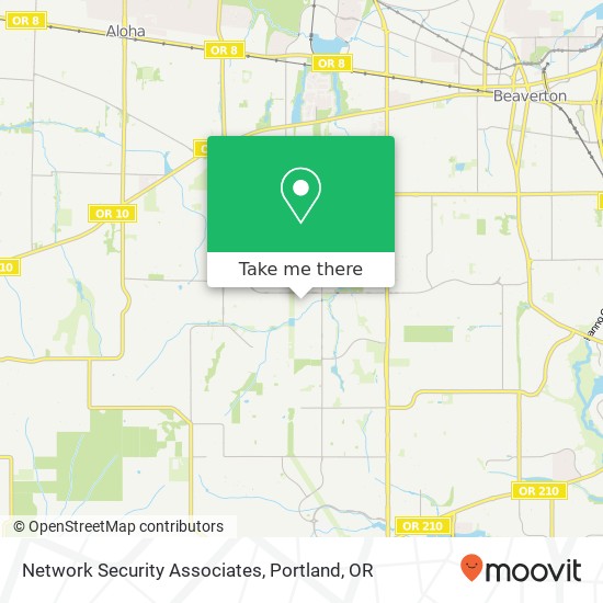 Mapa de Network Security Associates