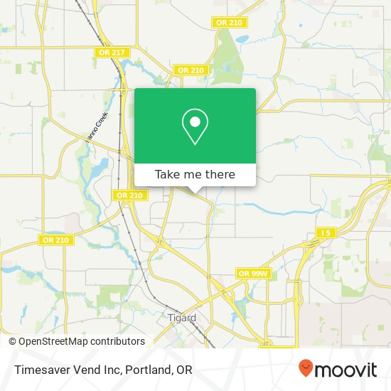 Mapa de Timesaver Vend Inc