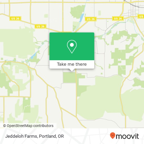 Mapa de Jeddeloh Farms